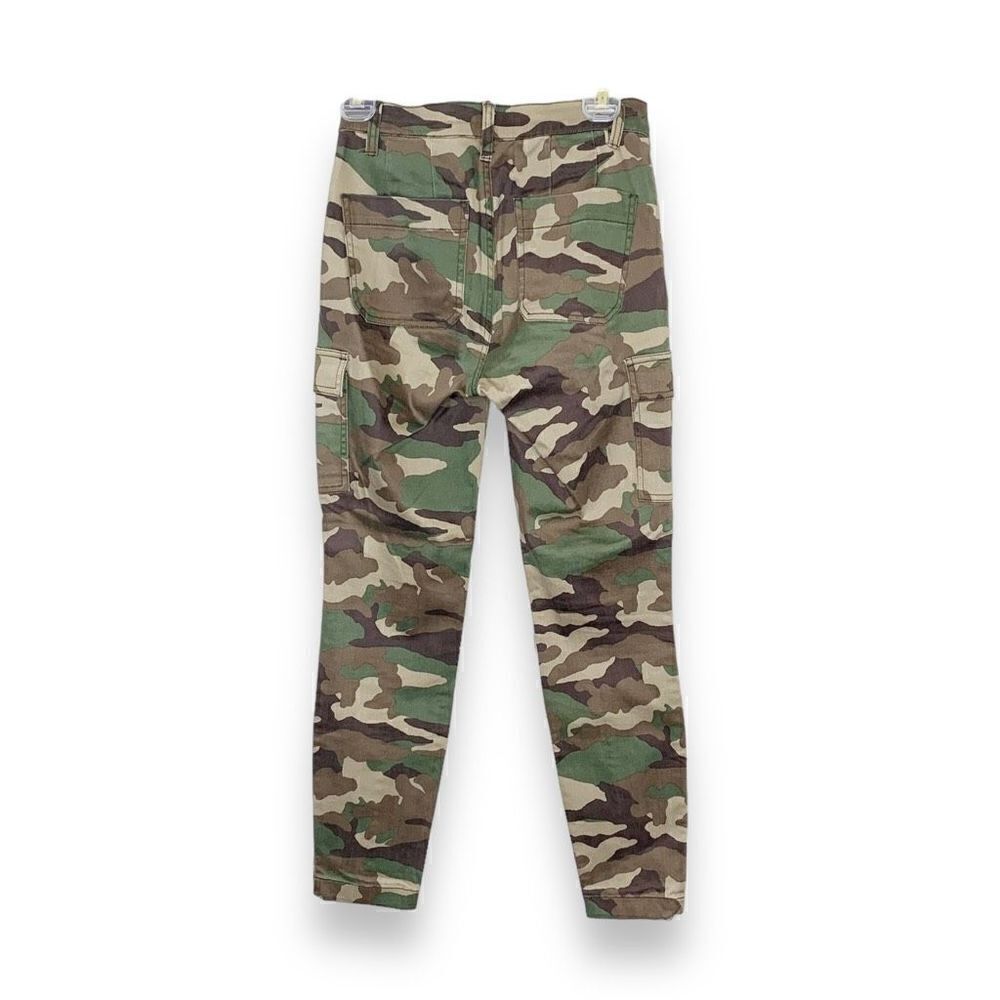 J. Crew Vintage Straight Cargo Pants in Camo Print High Rise Women’s Size 24 - Picture 7 of 15